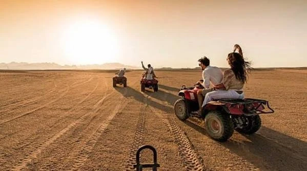 Sunset Desert Safari Excursions Quad Marsa Alam