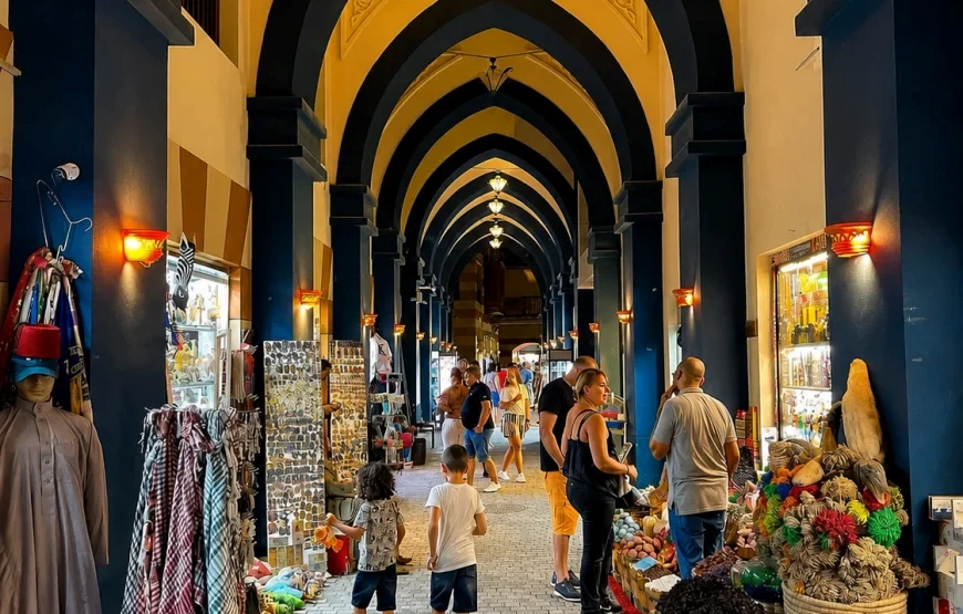 shopping trip to port Ghalib from Marsa Alam