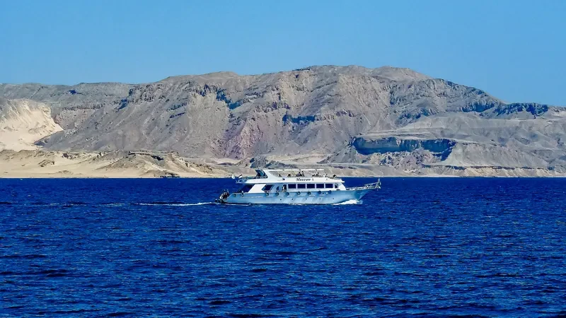 Tiran Island during Egypt Christmas Vacation