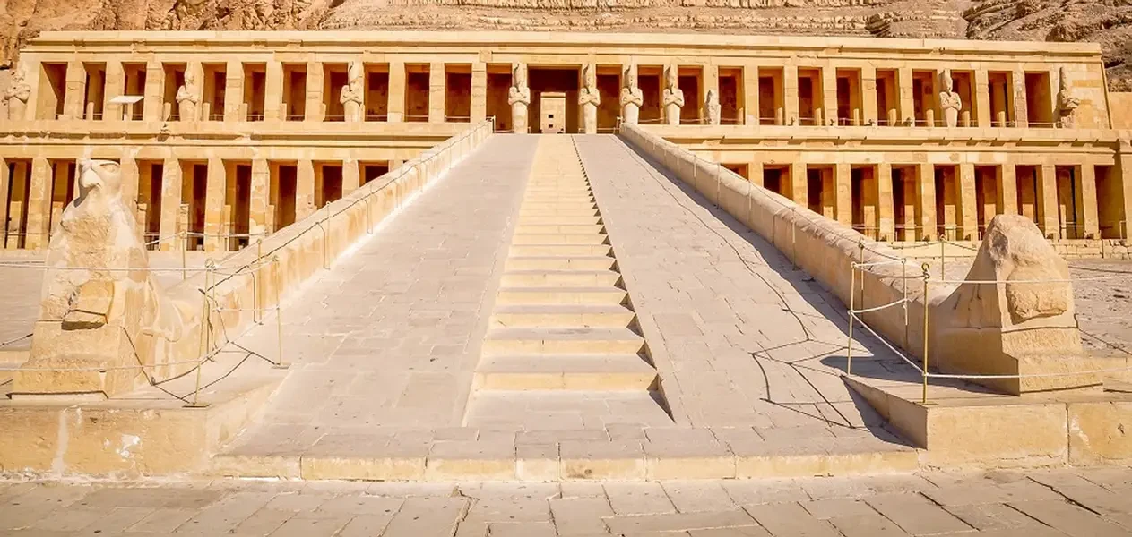 Hatshepsut Temple during Christmas Vacation in Cairo and Luxor