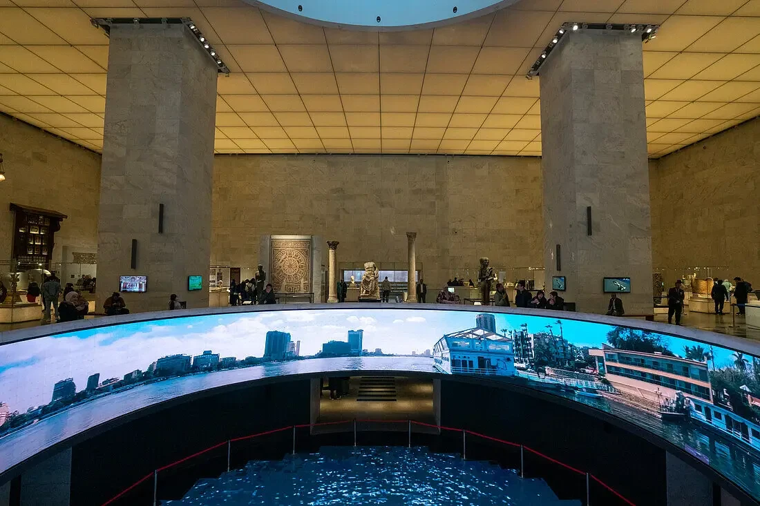 National Museum of Egyptian Civilization Cairo on 5 Day Egypt Christmas Tour