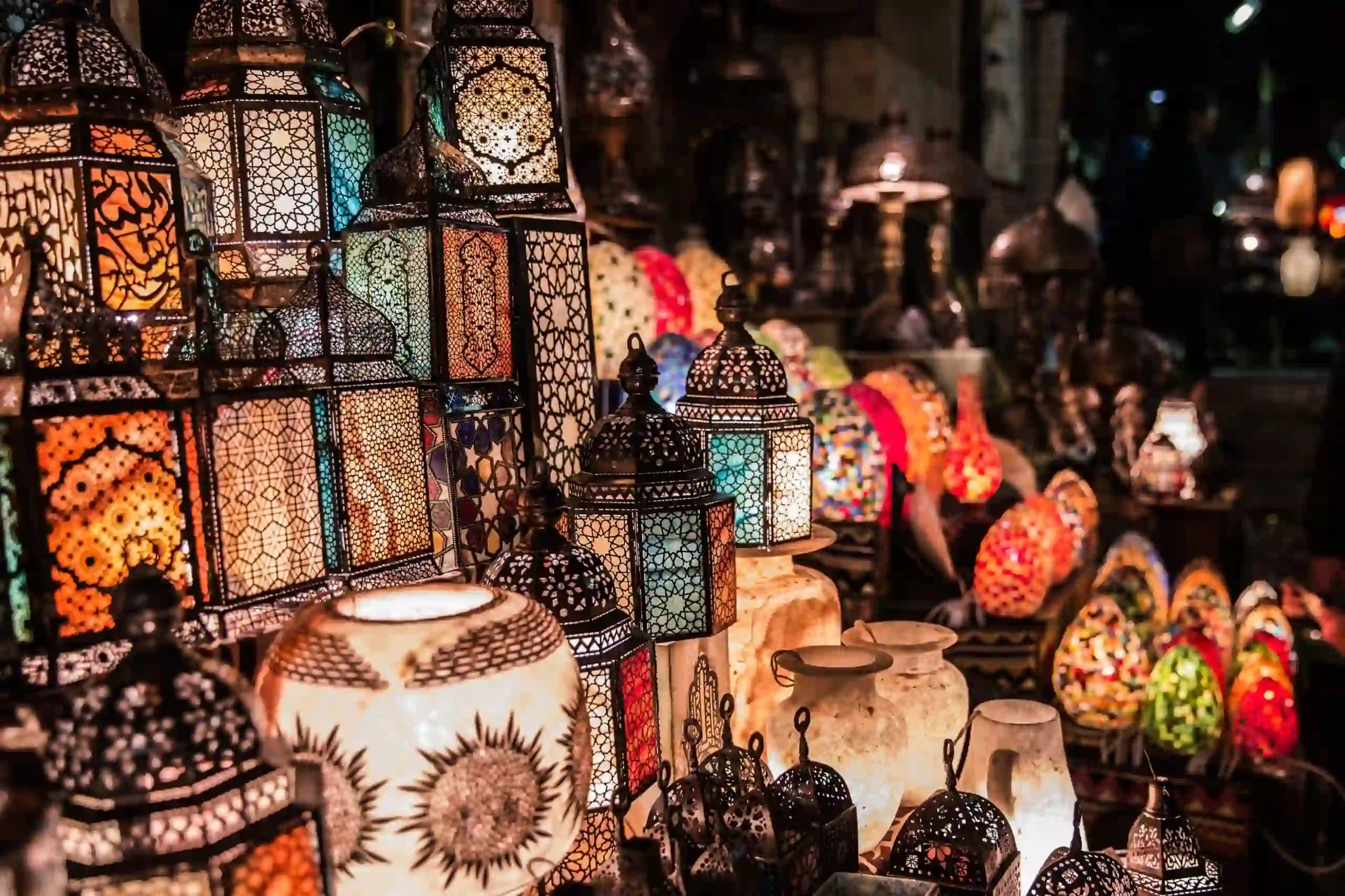 Khan El Khalili market in Cairo