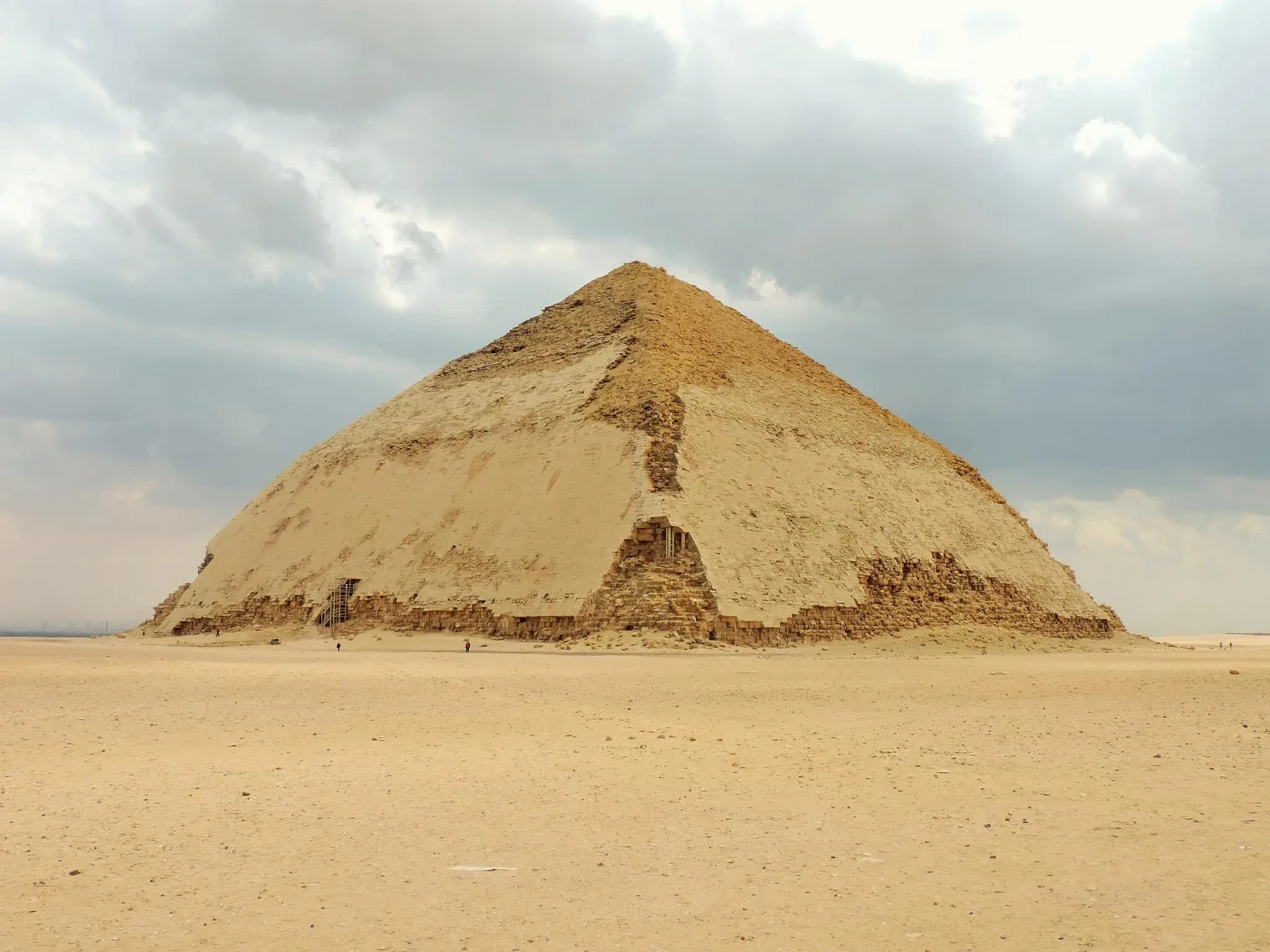 Explore Bent Pyramid at Dahshour, Egypt