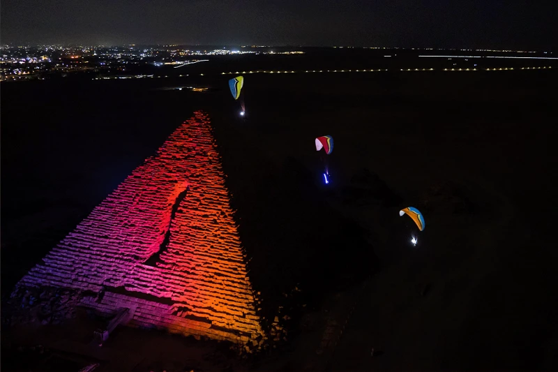 Paramotor Over Giza Complex Tour
