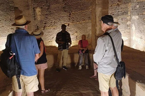 ALEXANDRIA BY HORSE CARRIAGE RIDE, GRAND CITADEL OF QAITBAY AND THE CATACOMB OF KOM EL-SHOQAFA