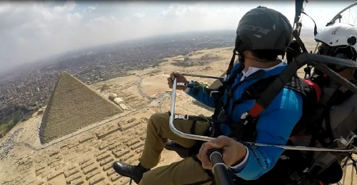 Paragliding Egypt – Pyramids of Giza