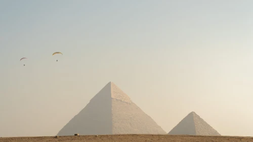 Paragliding Egypt – Pyramids of Giza