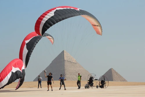 Paragliding Egypt – Pyramids of Giza