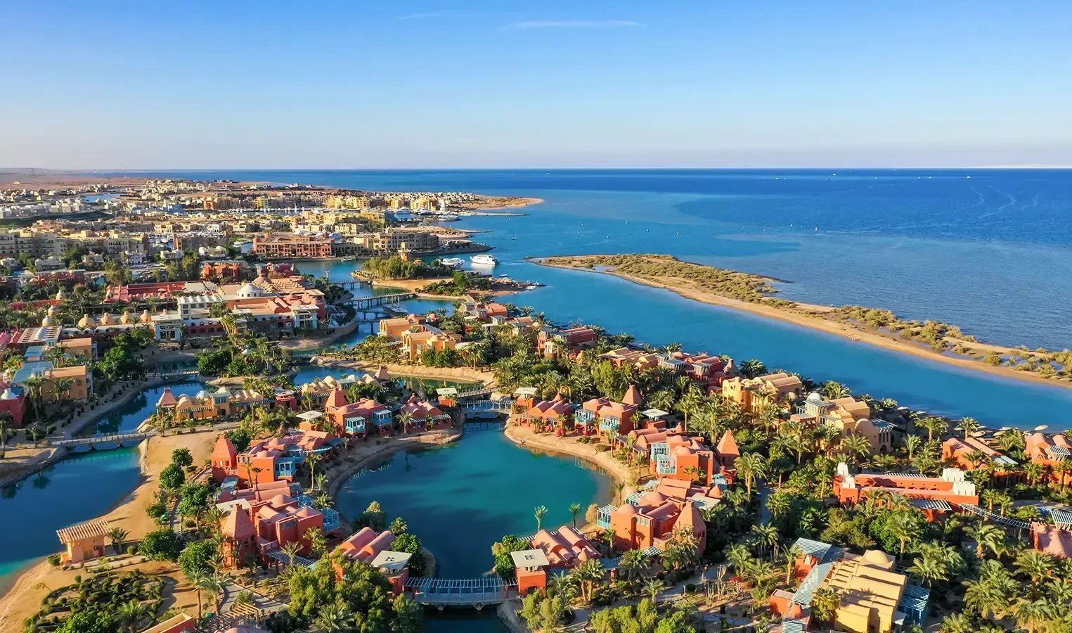 Discover the modern charm of El Gouna on an Egypt Cultural Tour