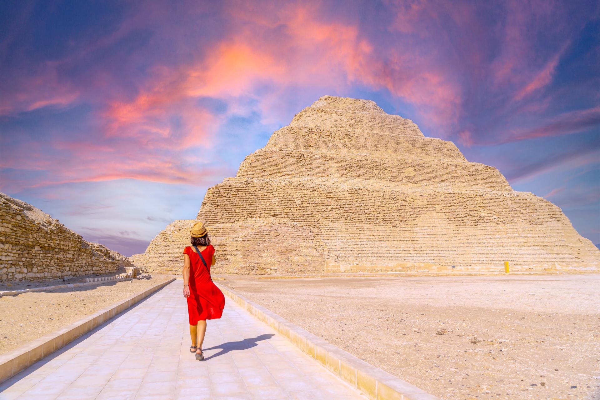 Explore the Saqqara Pyramids on an unforgettable Egypt tour