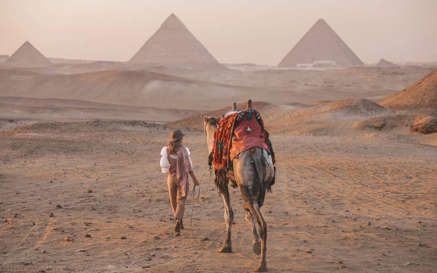 Pyramids of Giza explored during the 3-Days Cairo City Break