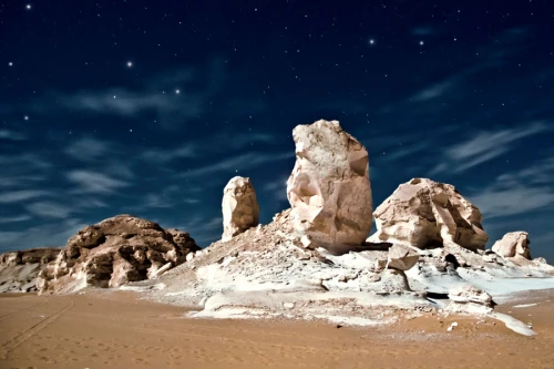 White Desert, Black Desert & Egyptian Oases