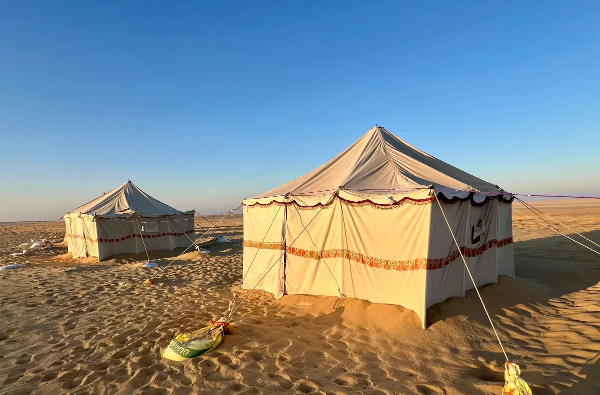 fayoum desert camping