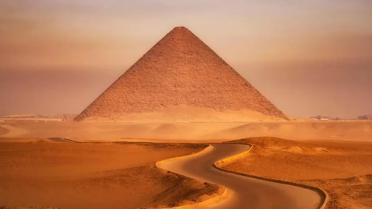 History and Facts about the Red Pyramid in Dahshour